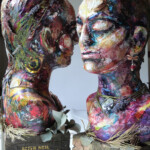 Paper mache & mixed media assemblage 2019