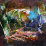 Mixed medium 7x6cm 2021